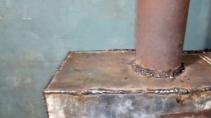 Как увеличить КПД печи. Конвектор - заслонка на буржуйку своими руками.