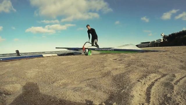 WindSUP это просто, 15 минут и вы на воде! Доска Starboard 12'0, парус 5.5м смотреть онлайн