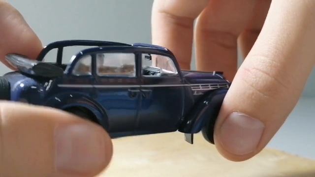 Обзор модели от Деагостини/Москвич-400-420А/Автолегенды СССР/1:43. смотреть онлайн