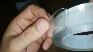 Двусторонняя клейкая прозрачная лента
