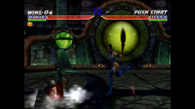 Mortal Kombat Gold Dreamcast Baraka Game play смотреть онлайн