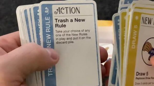 Wonderland Fluxx Board Game Unboxing