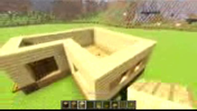 СТАРТОВЫЙ ДОМ В MINECRAFT! (2 этажа подвал) смотреть онлайн