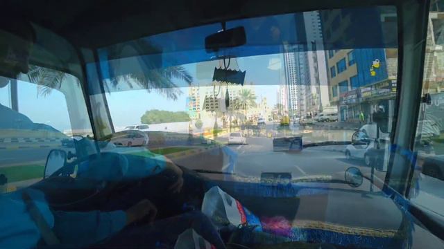 2023 02 03 ОАЭ Аджман Bahi Ajman Palace Hotel Дорога в отель смотреть онлайн
