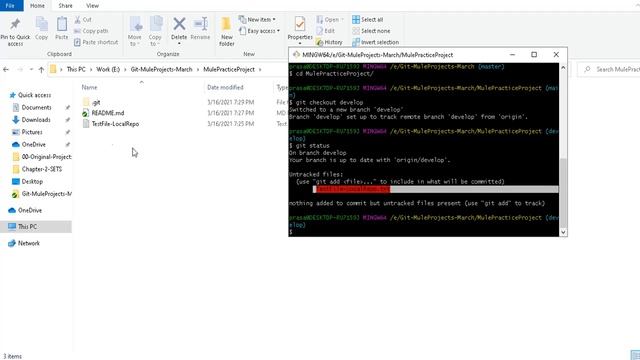 Mule 4 | MuleSoft Tutorials | All Git Commands for Mulesoft using gitBash CommandPrompt смотреть онлайн