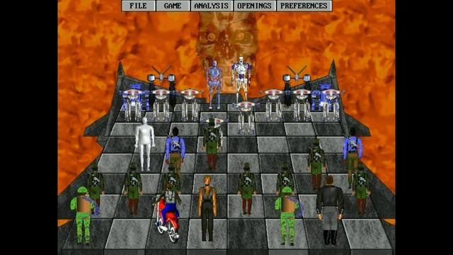 OGT - Terminator 2: Judgment Day - Chess Wars - DOS - Game 1 смотреть онлайн