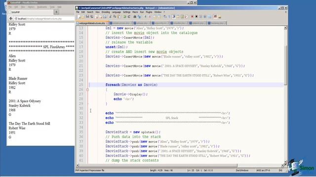 032 SPL Data Structures Demo | #PHP #Programming Training #Course смотреть онлайн