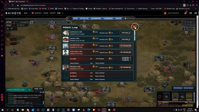 War Commander ATTACK LOG online against Nutcracker 3 toons смотреть онлайн