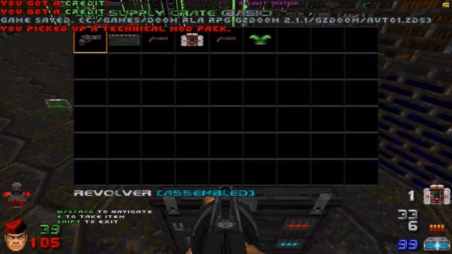 DoomRPG + DoomRL Arsenal + Monster expansions - Mutiny level 02 смотреть онлайн