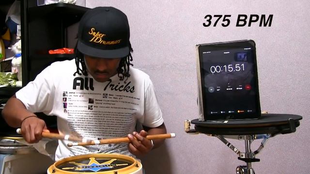 IMPOSSIBLE 500 BPM Triple Stroke Roll смотреть онлайн