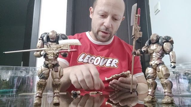 Joy Toy Battle for the Stars Saluk White Flame, and Golden Legion 1:18 scale action figure sets. WO смотреть онлайн