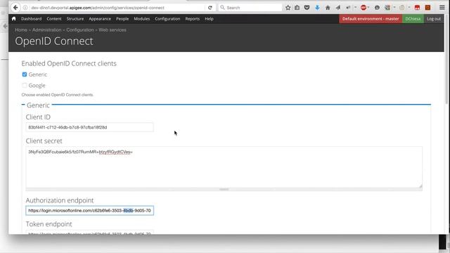 Apigee Edge Drupal - Azure AD Open ID Connect смотреть онлайн