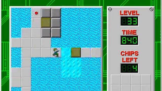 Chip's Challenge 1 level 33 solution - 683 seconds (First version) смотреть онлайн