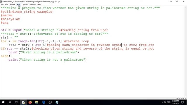 String Exercise Part 2 смотреть онлайн