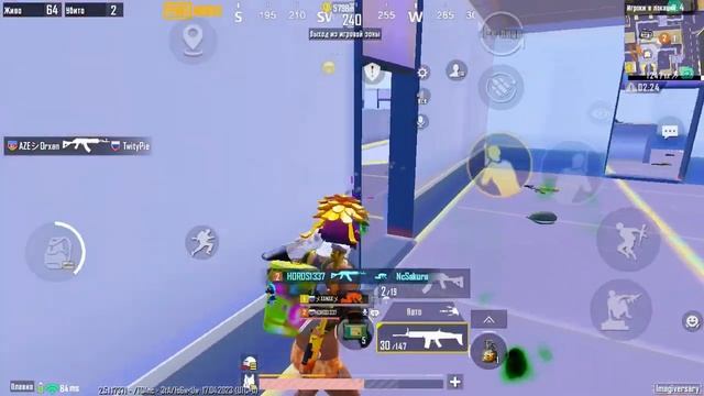 Картофельная графика и разнос в 30 FPS |PUBG MOBILE| лучший игрок в 30 FPS смотреть онлайн