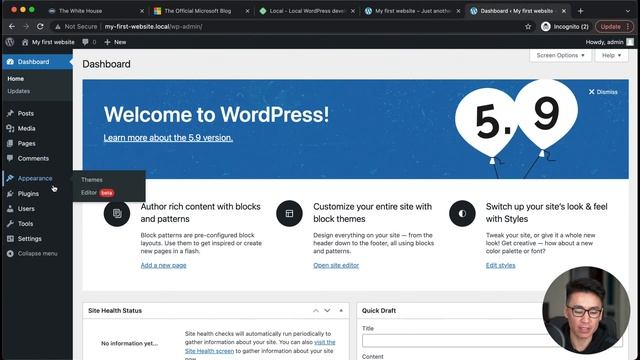 What is WordPress? Start using WordPress in 5 mins - WP basics 01 смотреть онлайн