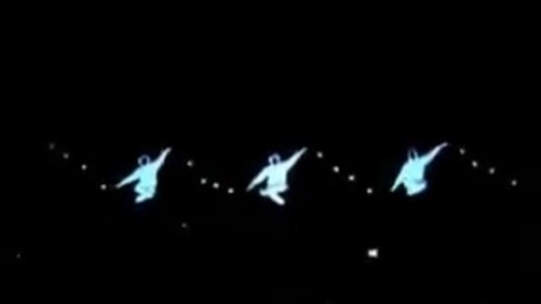 glow in the dark dancers