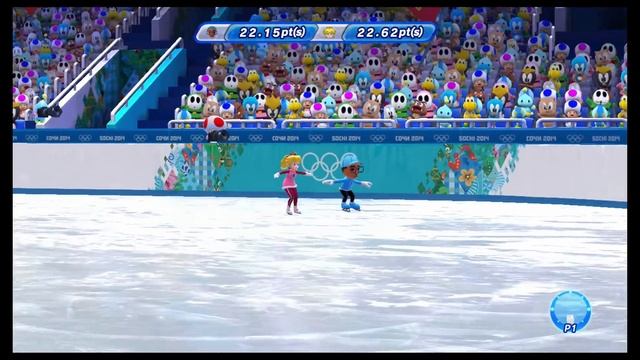Mario and Sonic at the Sochi 2014 Olympic Winter Games: Figure Skating Pairs #14 смотреть онлайн
