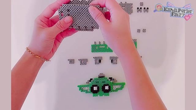 DIY Baby Yoda Grogu Perler Beads Tutorial |The Mandalorian - STAR WARS смотреть онлайн