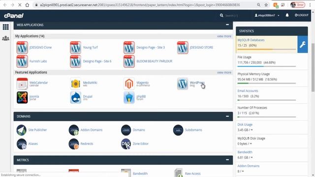 How to Delete Wordpress Website In Cpanel | Uninstall Wordpress Application смотреть онлайн