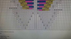 1 Часть. Вяжем пуховый платок  Схема пухового платка, угол 1 и 2