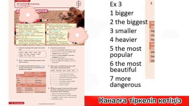 Aғылшын тілі 5 cынып. English plus Student's book 48 бет смотреть онлайн