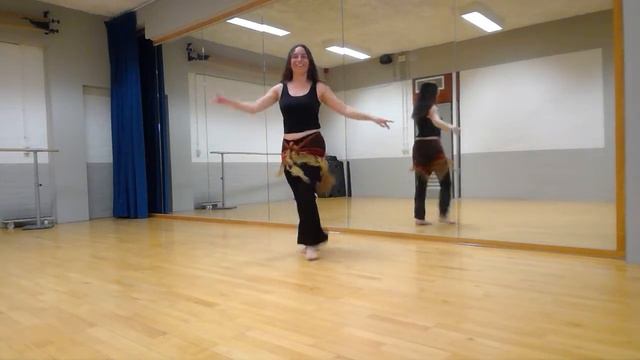 Salsa bellydance improvisation - Yalla Habibi смотреть онлайн