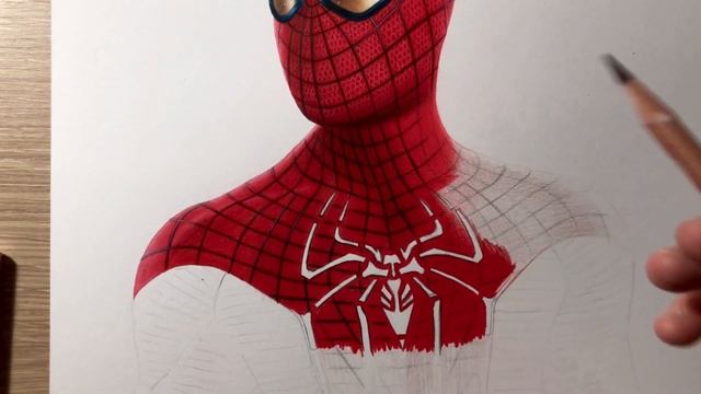 Drawing The Amazing Spider-Man • Time Lapse смотреть онлайн