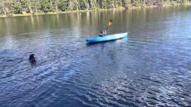 Ivan Being A Kayak Master