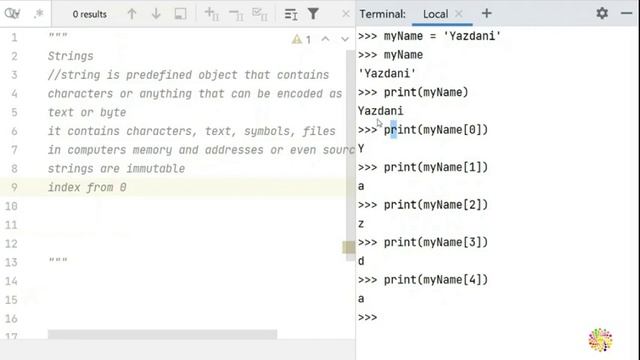 19. Introduction and Explanation to Python Strings Data Type - Part 1 смотреть онлайн
