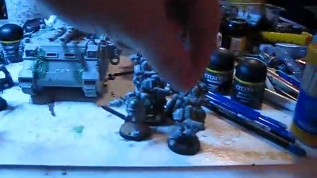 Nurgle Update - Daemon prince and Marines. смотреть онлайн