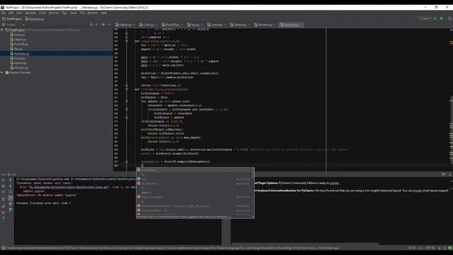 Let's Show #262 - Python PyQt Tutorial - PathTracer #9 | Renderer Ray-Tracing смотреть онлайн