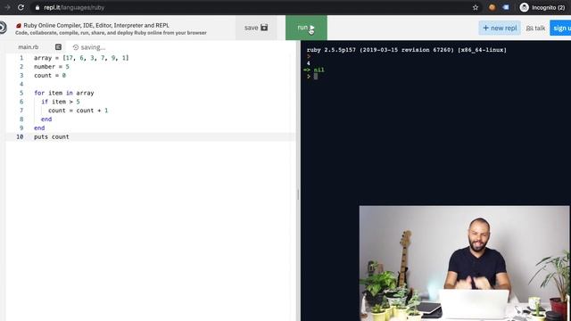 Day 1 of 30 - Ruby Coding Challenge - Arrays & Blocks смотреть онлайн