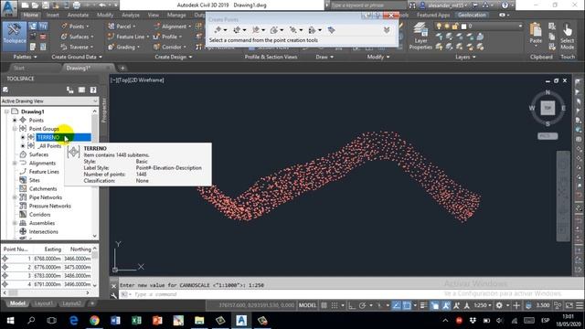 como IMPORTAR PUNTOS de EXCEL a AutoCAD CIVIL 3D [2023] CAP. 5???? смотреть онлайн