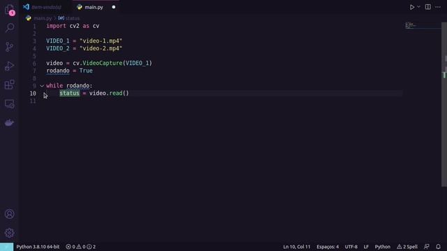 Computadores que Enxergam: Aula 2 - Lendo vídeo com Python e OpenCV #2 смотреть онлайн