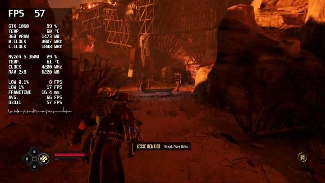 Evil West - All Settings - 1080p - Ryzen 5 3600 - GTX 1060 смотреть онлайн
