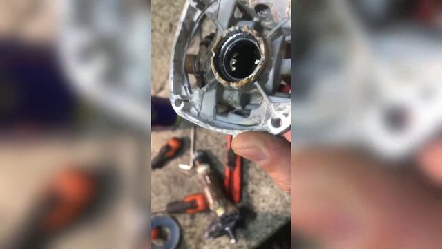 Не працює болгарка, що робити electric tool Bosch Gws 750 заміна шнура, кнопки смотреть онлайн