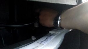 Nissan Pathfinder  замена фильтра салона