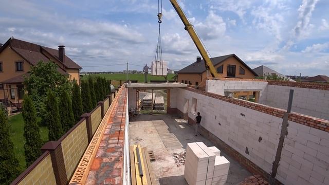 ПЕРЕКРЫТИЕ гаража Б/У плитами!КАК сделать ОТВЕРСТИЕ В ПЛИТЕ! смотреть онлайн