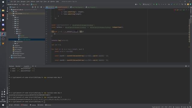 Advent of Code 2022 - Day 3 (Typescript) смотреть онлайн
