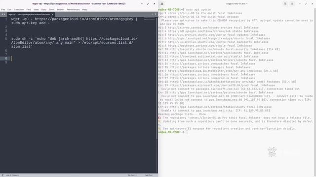 How To Install Atom On Zorin OS 16 Pro смотреть онлайн