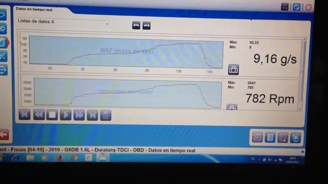 MAF. FORD FOCUS 1.6 HDI. 110hp смотреть онлайн