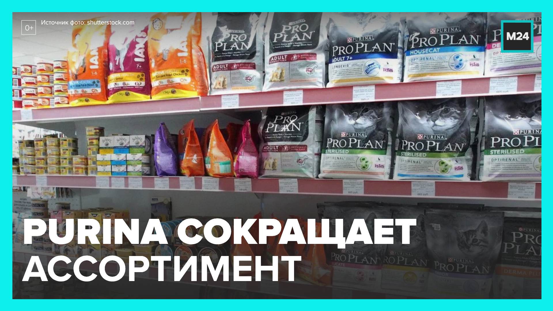 Purina заявила об остановке производства серии кормов для животных в РФ - Москва 24