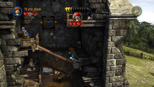 LEGO Pirates of the Caribbean Прохождение - Часть 9 - ОСТРОВ КРЕСТА смотреть онлайн