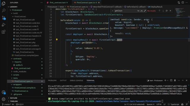 TON Smart Contracts | 02 | First contract | Setting up [RU] смотреть онлайн