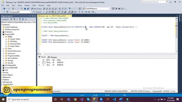 SQL Server Tutorial For Beginners | SQL Server Training | SQL Server Basics [2020] смотреть онлайн