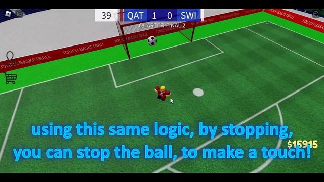 Dribble Tutorial | Touch Football Roblox (Short Passing/Dribbling) смотреть онлайн