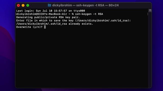 Cara generate SSH Key di MacOS dengan Terminal смотреть онлайн