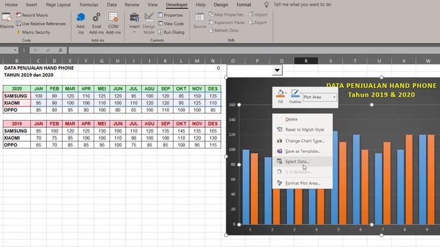 Membuat Grafik Keren dan Interaktif di Excel смотреть онлайн