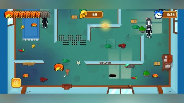 Tom and Jerry Mouse Maze (spikes levels: 102-104) смотреть онлайн
